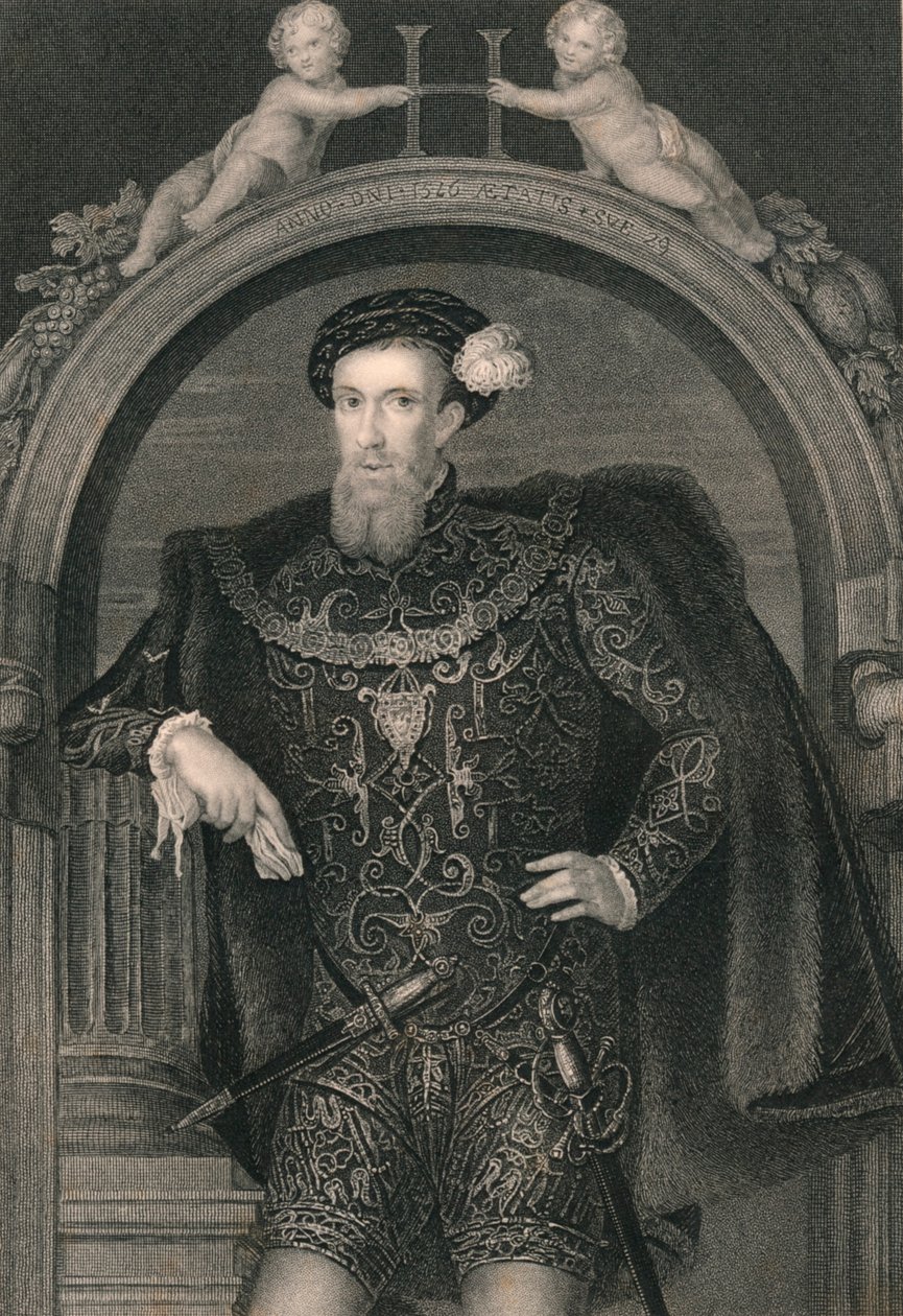 Henry Howard, Surrey Kontu, c1546, 19. yüzyılın başlarında. by John Cochran