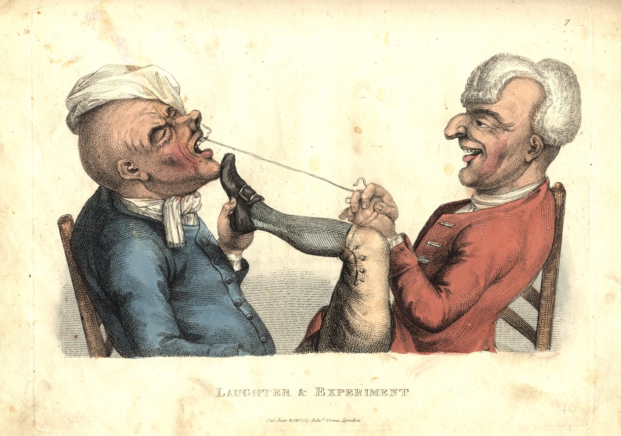Gülme ve Deney, 1810