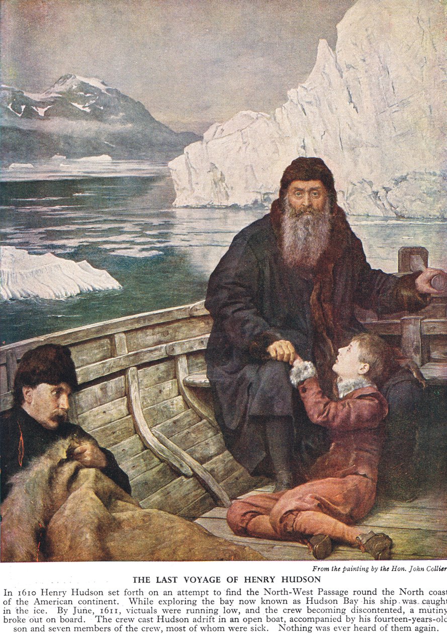 Henry Hudson'ın Son Yolculuğu, 1940'lar by John Collier
