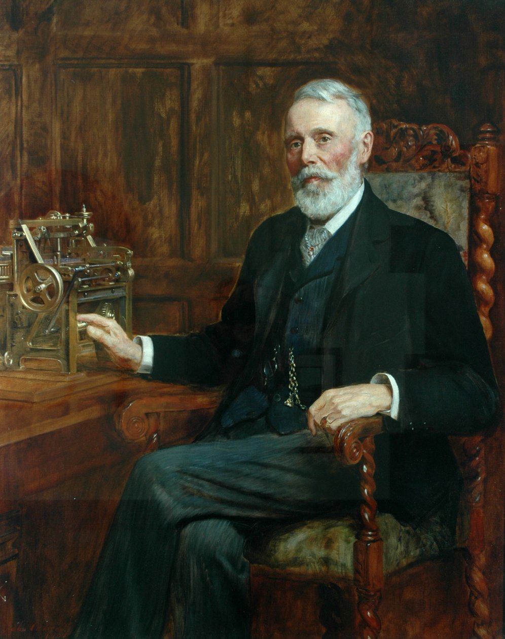 Çok Saygıdeğer Samuel Cunliffe Lister (Swinton Baron Masham), 1901 by John Collier