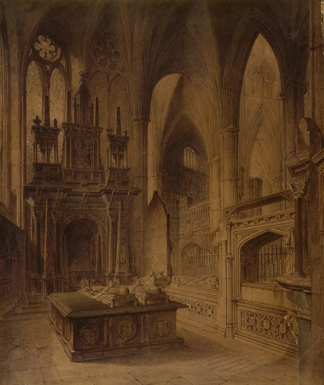 Vaftizci Aziz John Şapeli, Westminster Abbey by John Coney