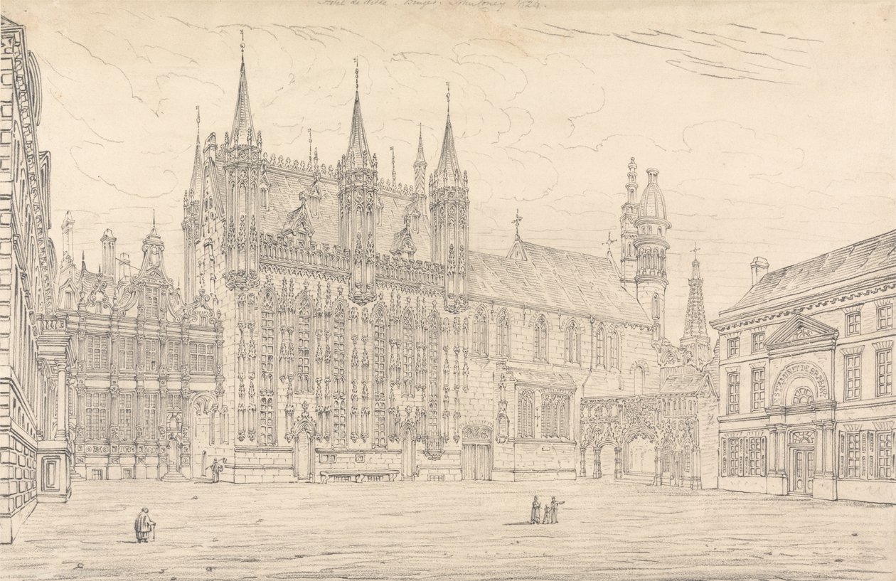 Hotel de Ville, Brugge by John Coney