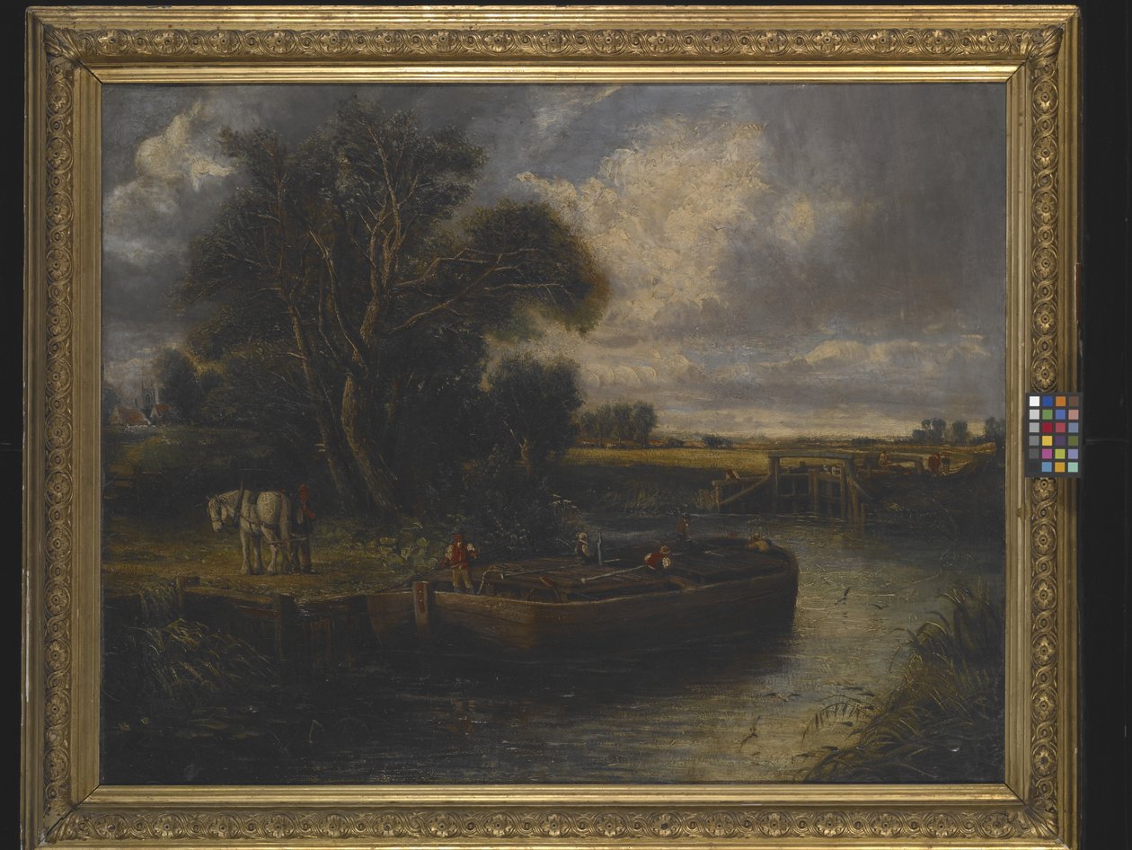 Kanalda Mavna (tuval üzerine yağlıboya) by John Constable