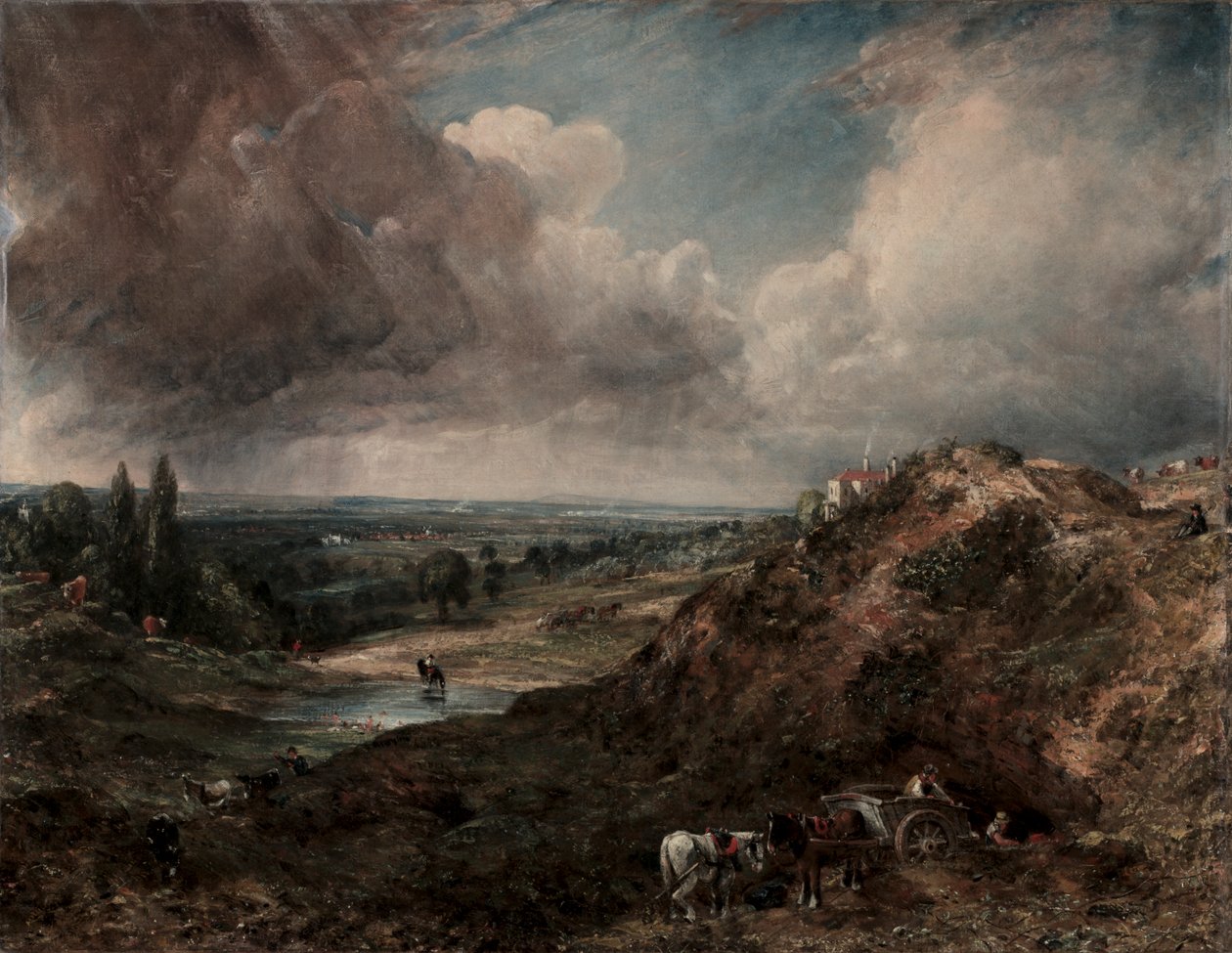 Branch Hill Göleti, Hampstead by John Constable
