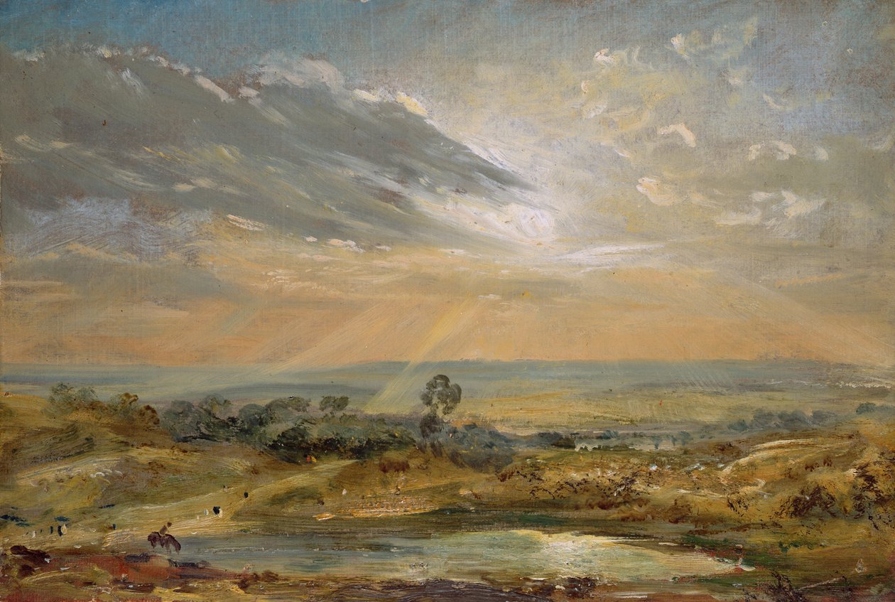 Branch Hill Göleti, Hampstead by John Constable