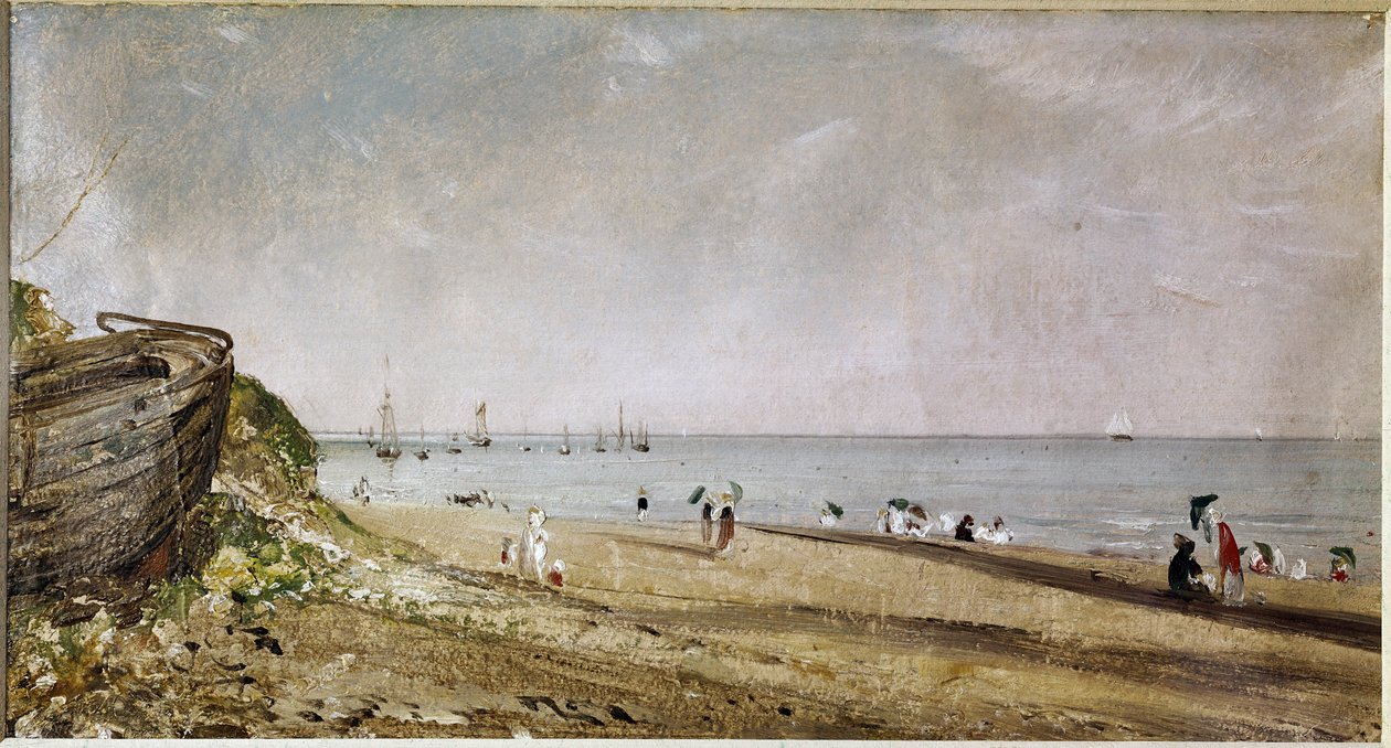 Brighton Sahili (tuval üzerine yağlı boya by John Constable