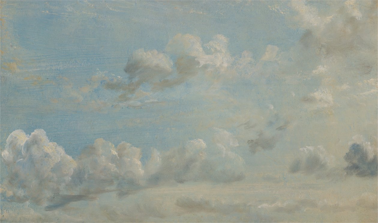 Bulut Çalışması, 1822. by John Constable