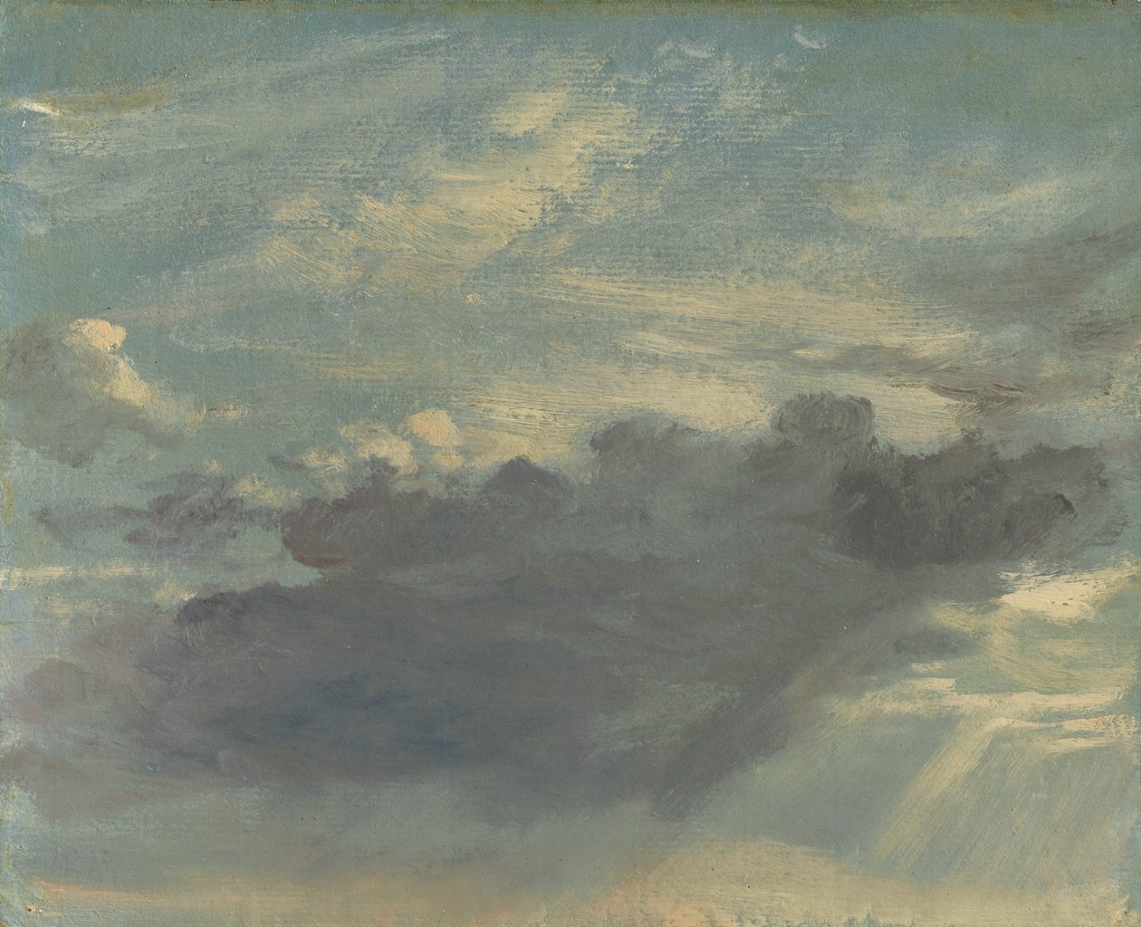 Bulut Çalışması, c.1821-22 by John Constable