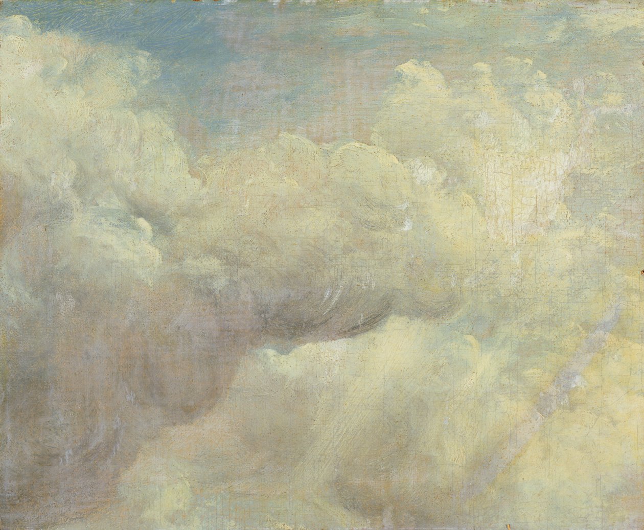Bulut Çalışması, c.1821 (tuval üzerine yağlı boya) by John Constable