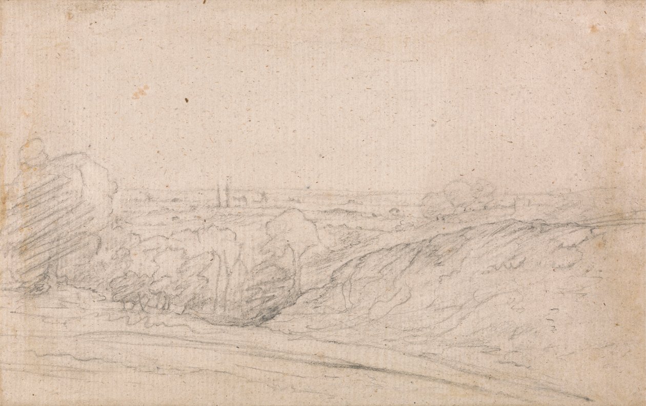 Langham konumundan Dedham Vale by John Constable
