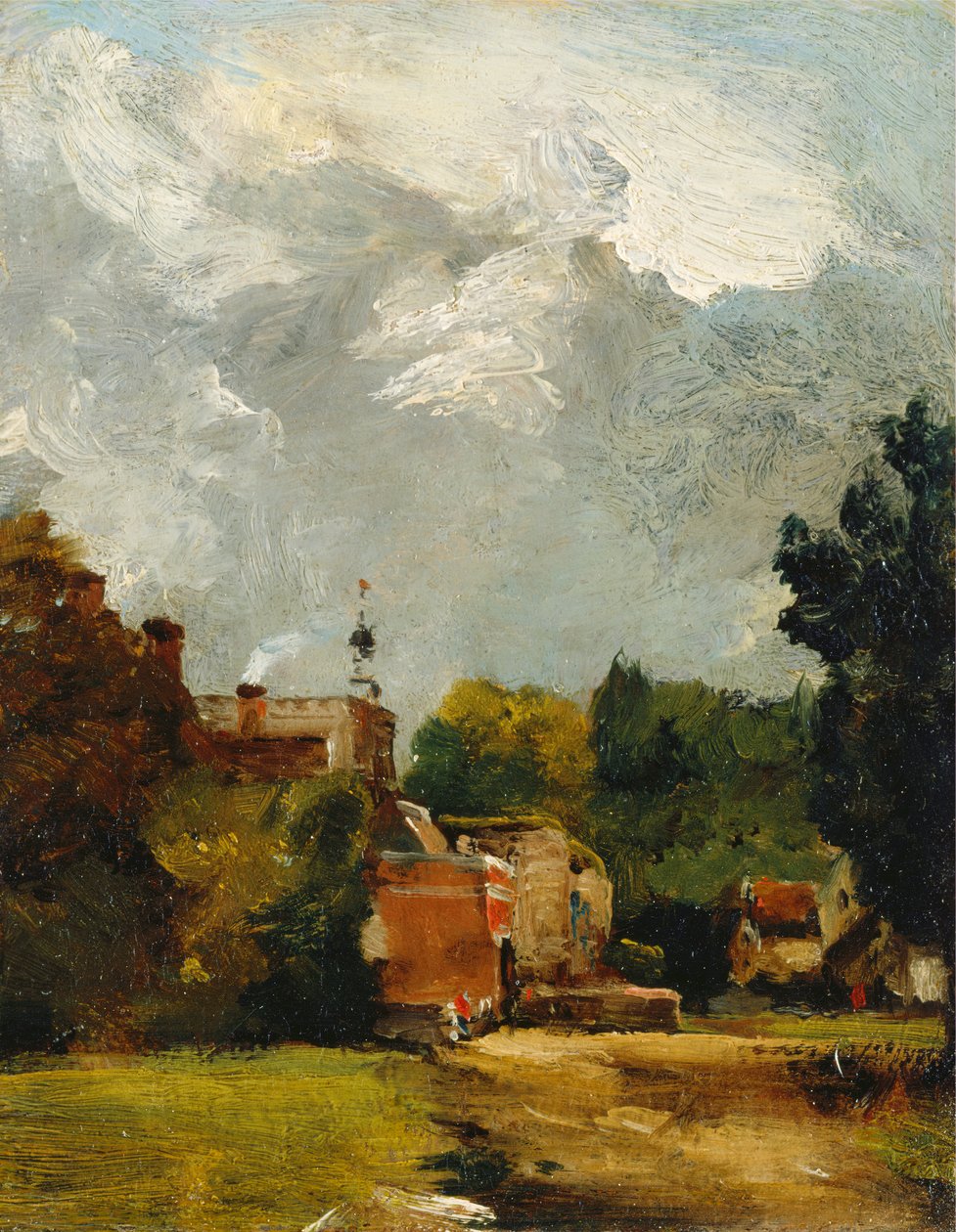 Doğu Bergholt Kilisesi, 1809. by John Constable