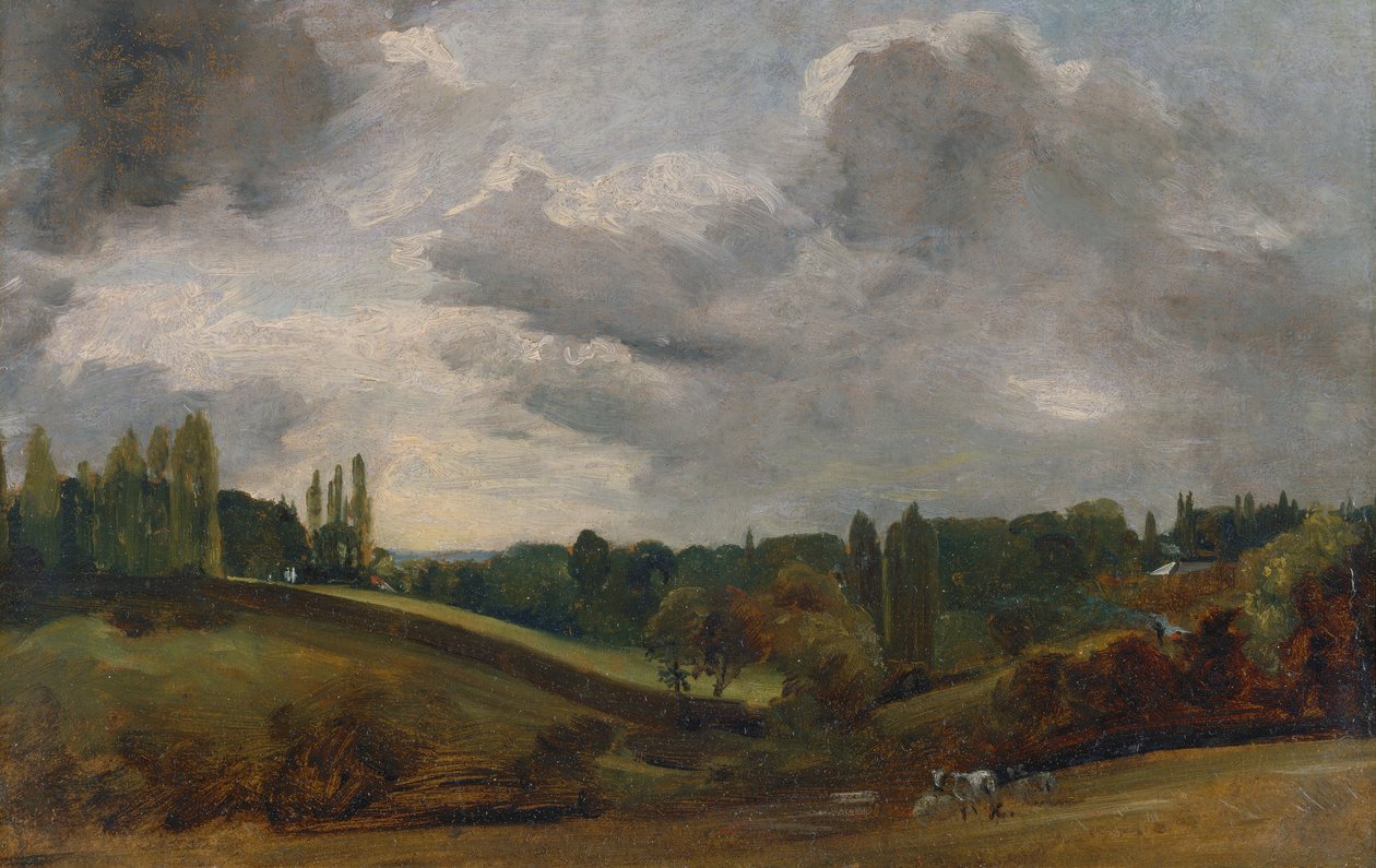 Doğu Bergholt, yaklaşık 1813 by John Constable