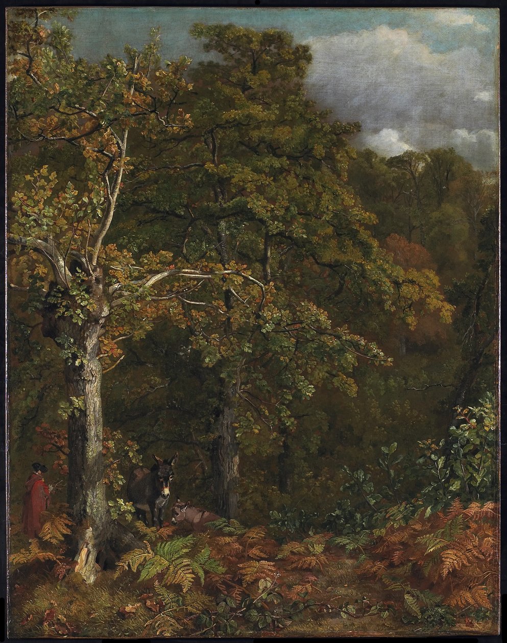 Bir Ormanın Kenarı, 1816 civarı by John Constable