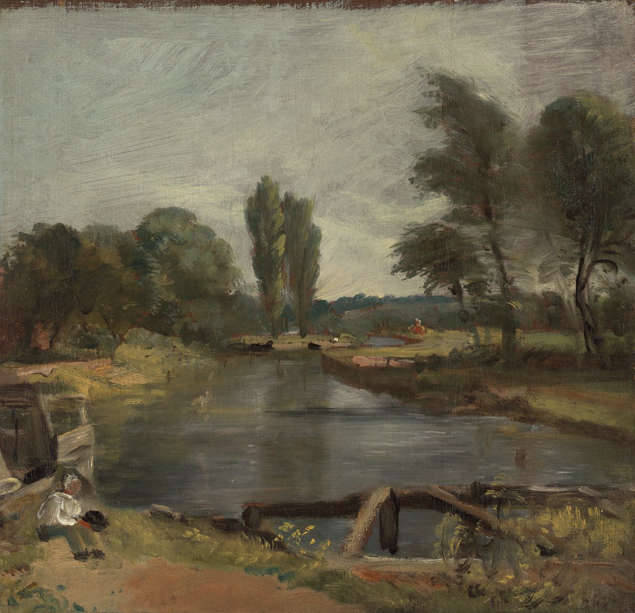 Flatford Kilidi by John Constable