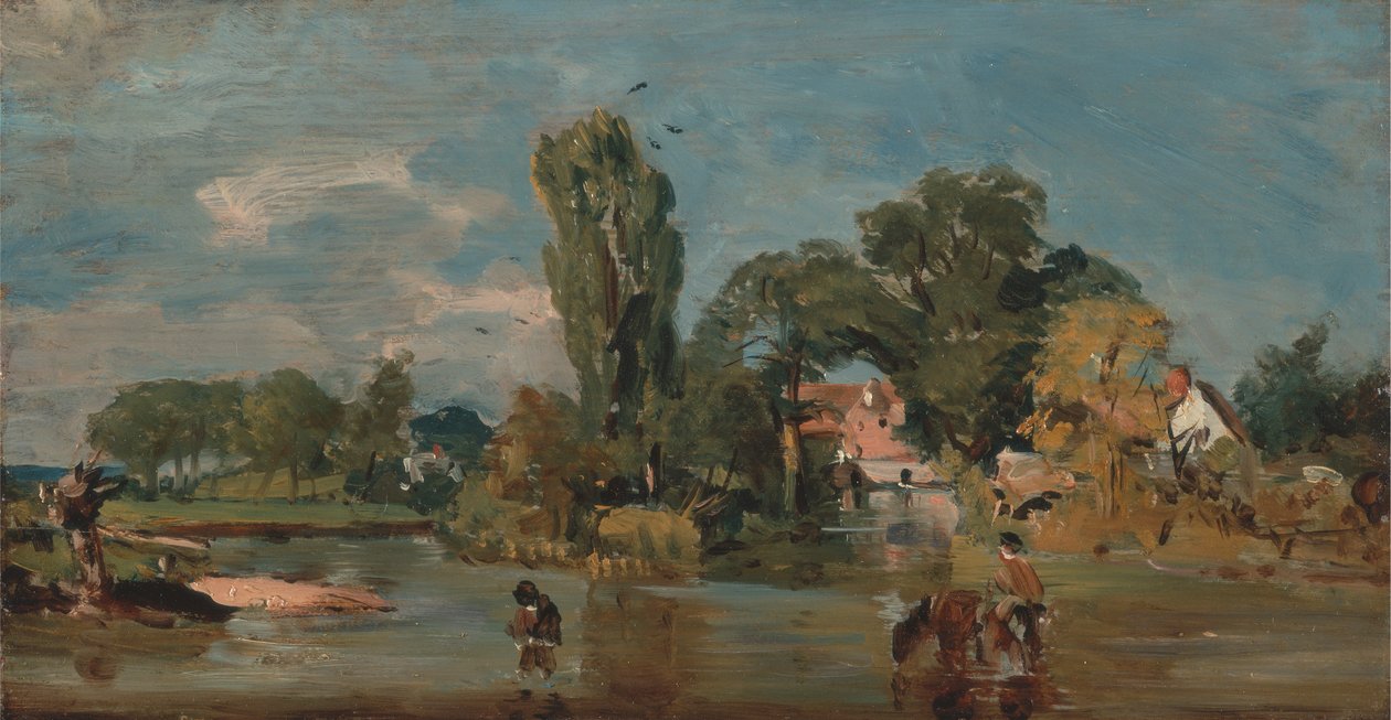 Flatford Değirmeni by John Constable