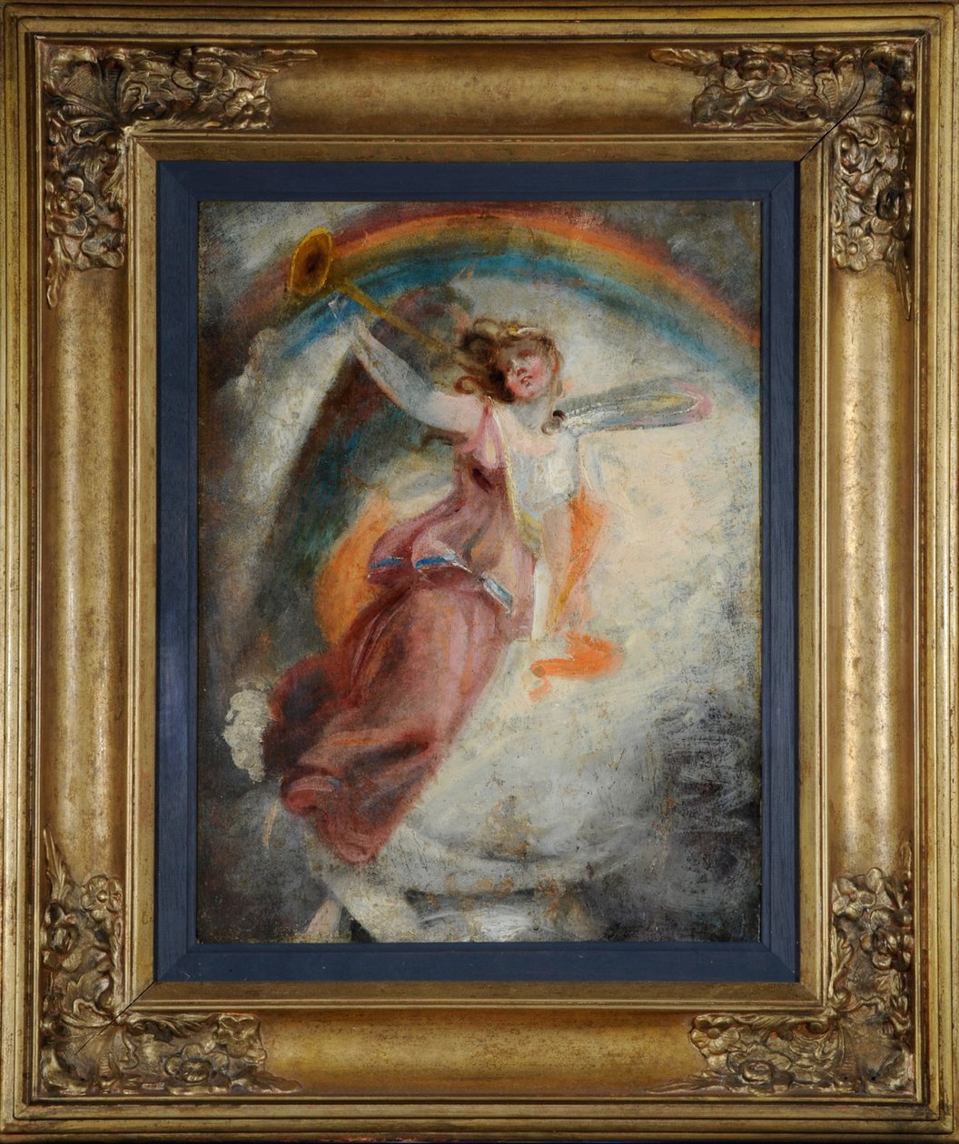 Herald Angel (tuval üzerine yağlı boya) by John Constable