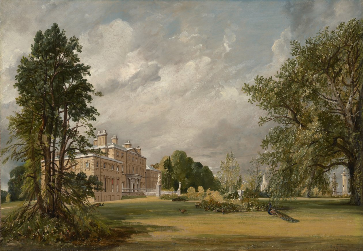 Malvern Salonu, 1821 by John Constable