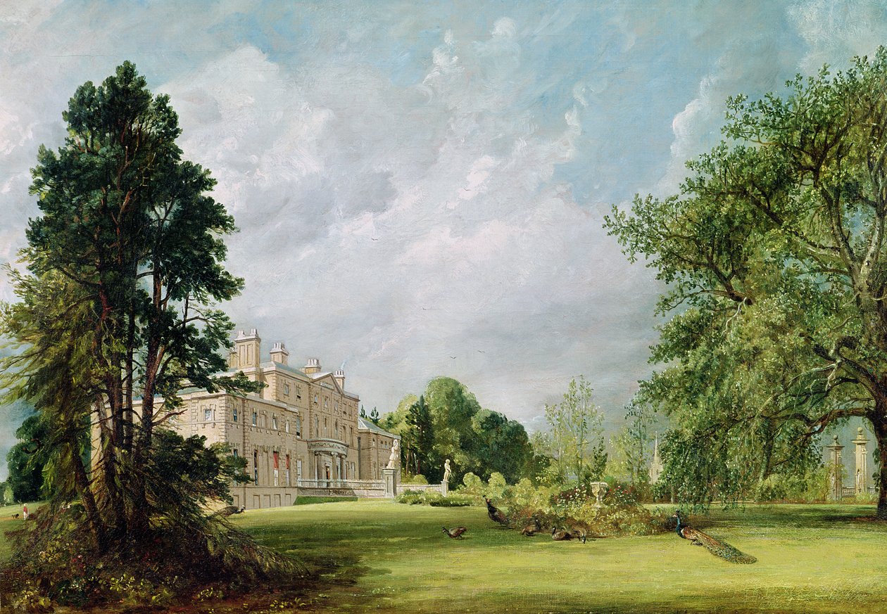Malvern Salonu, Warwickshire, 1821 by John Constable