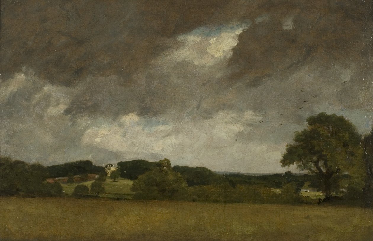 Güney-Batı'dan Malvern Hall by John Constable