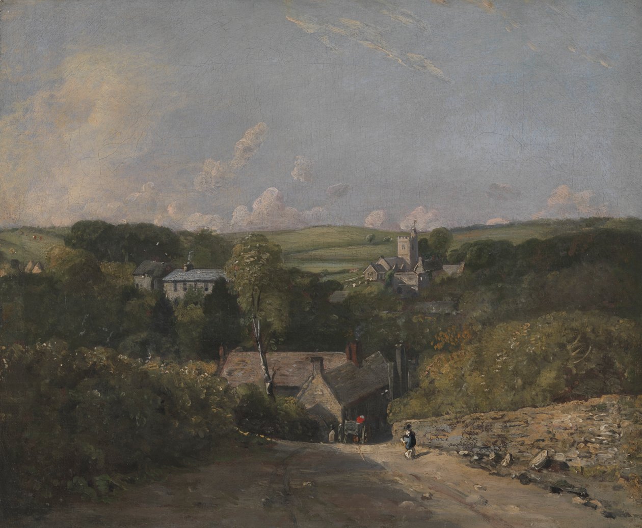 Osmington Köyü by John Constable