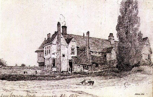 Overbury Salonu, Suffolk by John Constable