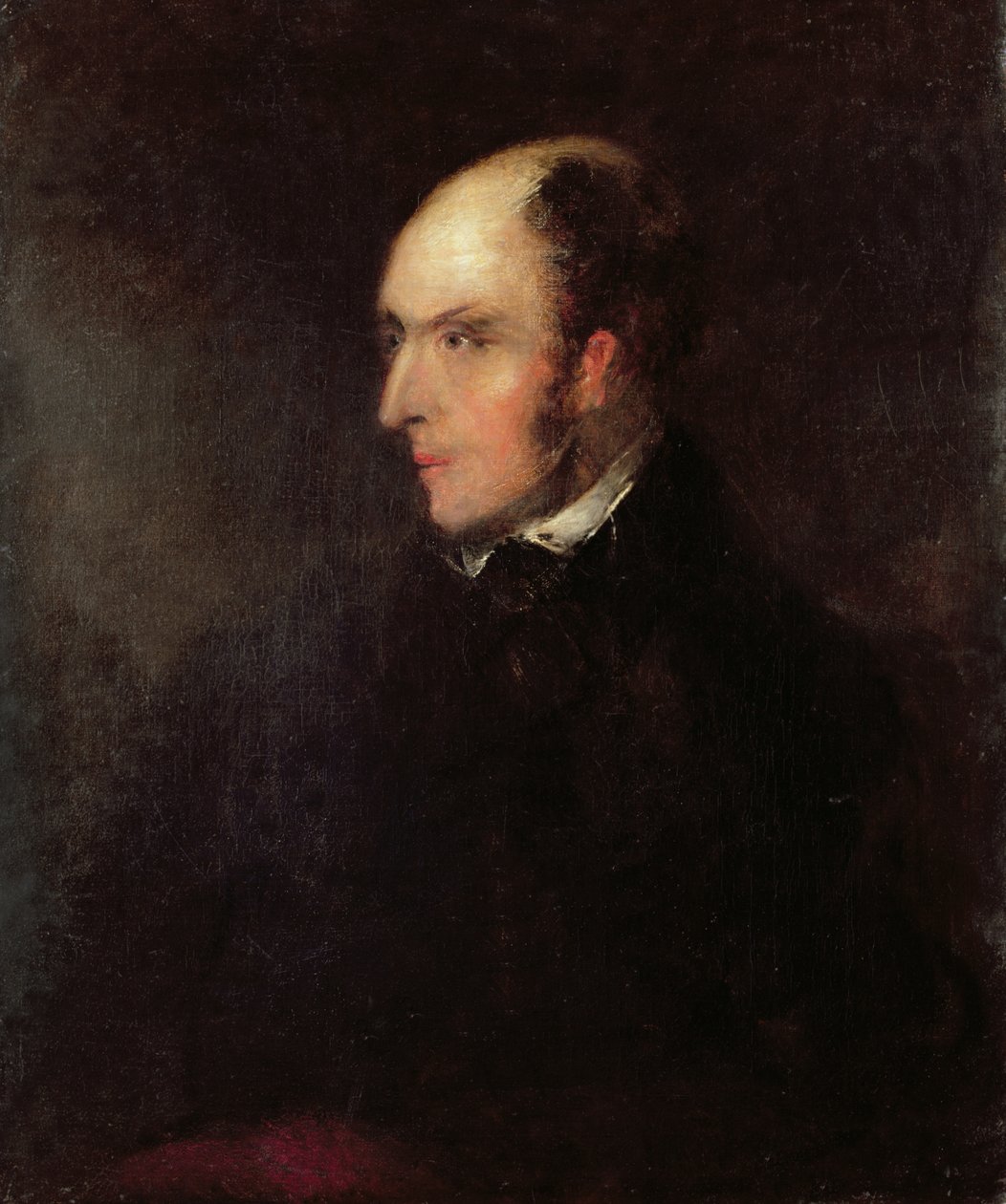 Kel Bir Adamın Portresi by John Constable