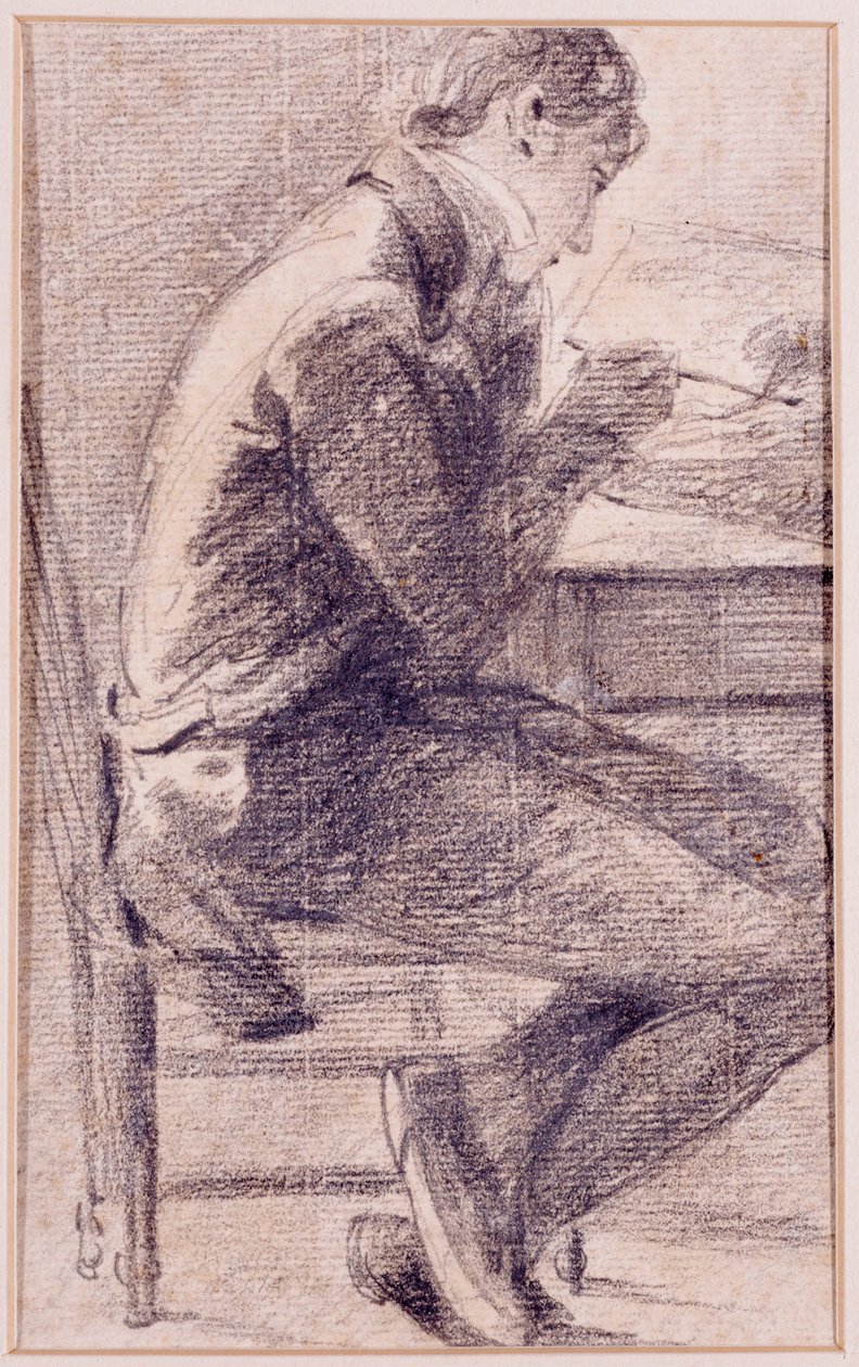 Bir ressamın portresi, 1801 by John Constable