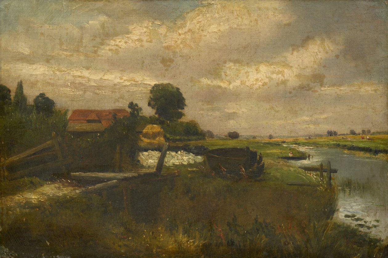 Nehir manzarası by John Constable