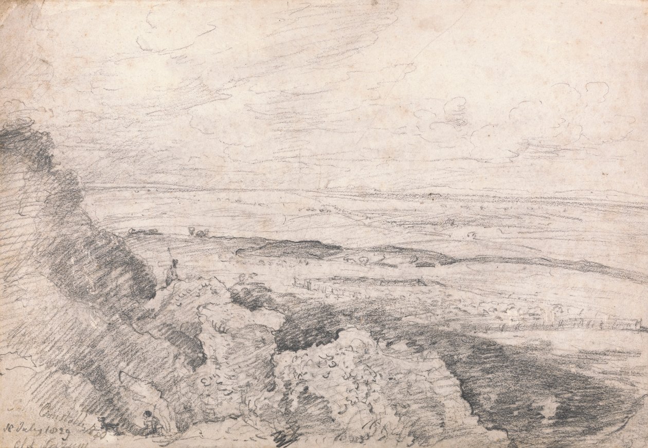 Eski Sarum'dan Salisbury Ovası by John Constable