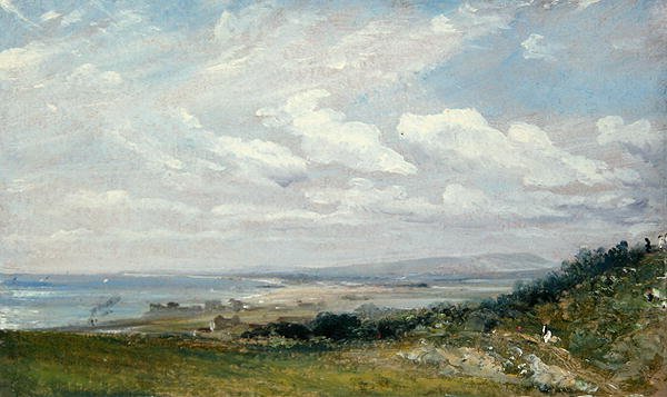 Brighton yakınlarındaki Shoreham Körfezi by John Constable