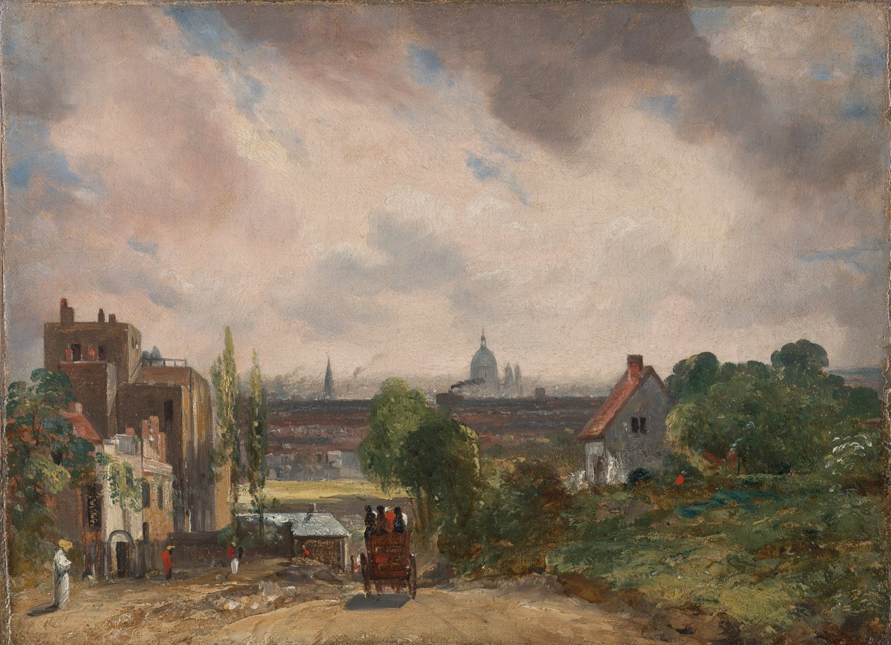 Sir Richard Steele'in Kulübesi, Hampstead by John Constable