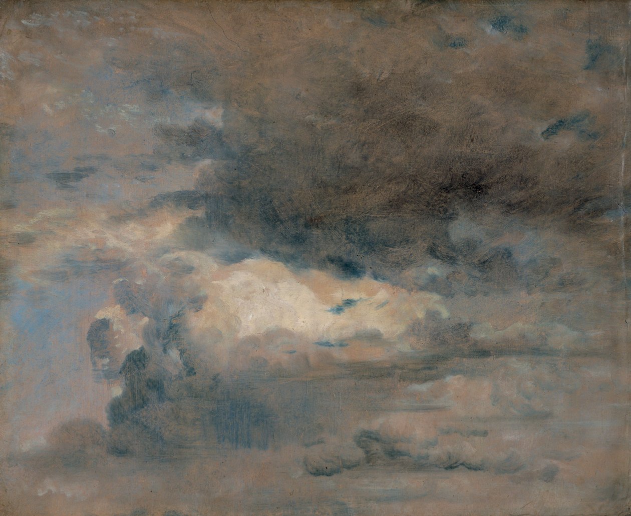 Bulutların İncelenmesi - Akşam, 31 Ağustos 1822 by John Constable