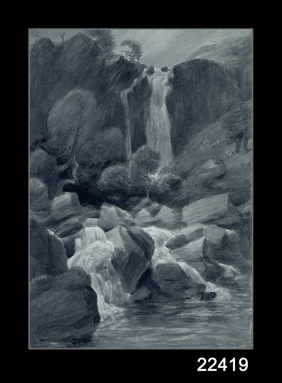 Taylor Ghyll, Arpacık Kafa, Borrowdale, 1806 by John Constable