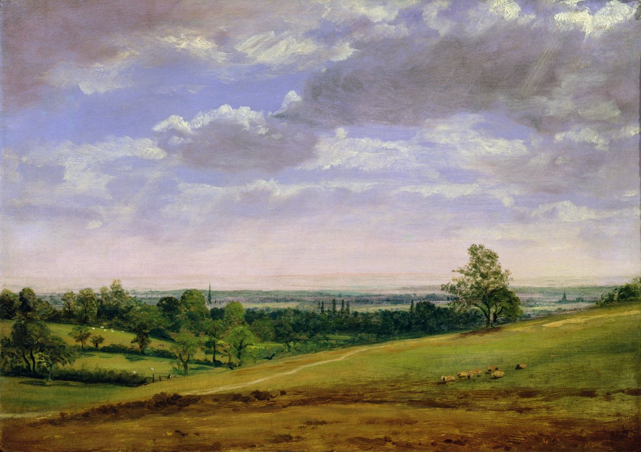 ಹೈಗೇಟ್ ಹಿಲ್ ಟರ್ಕ್‌ನಿಂದ ವೀಕ್ಷಿಸಿ by John Constable