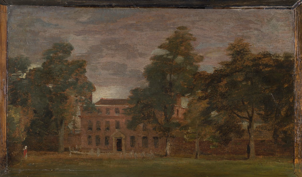 West Lodge, Doğu Bergholt by John Constable