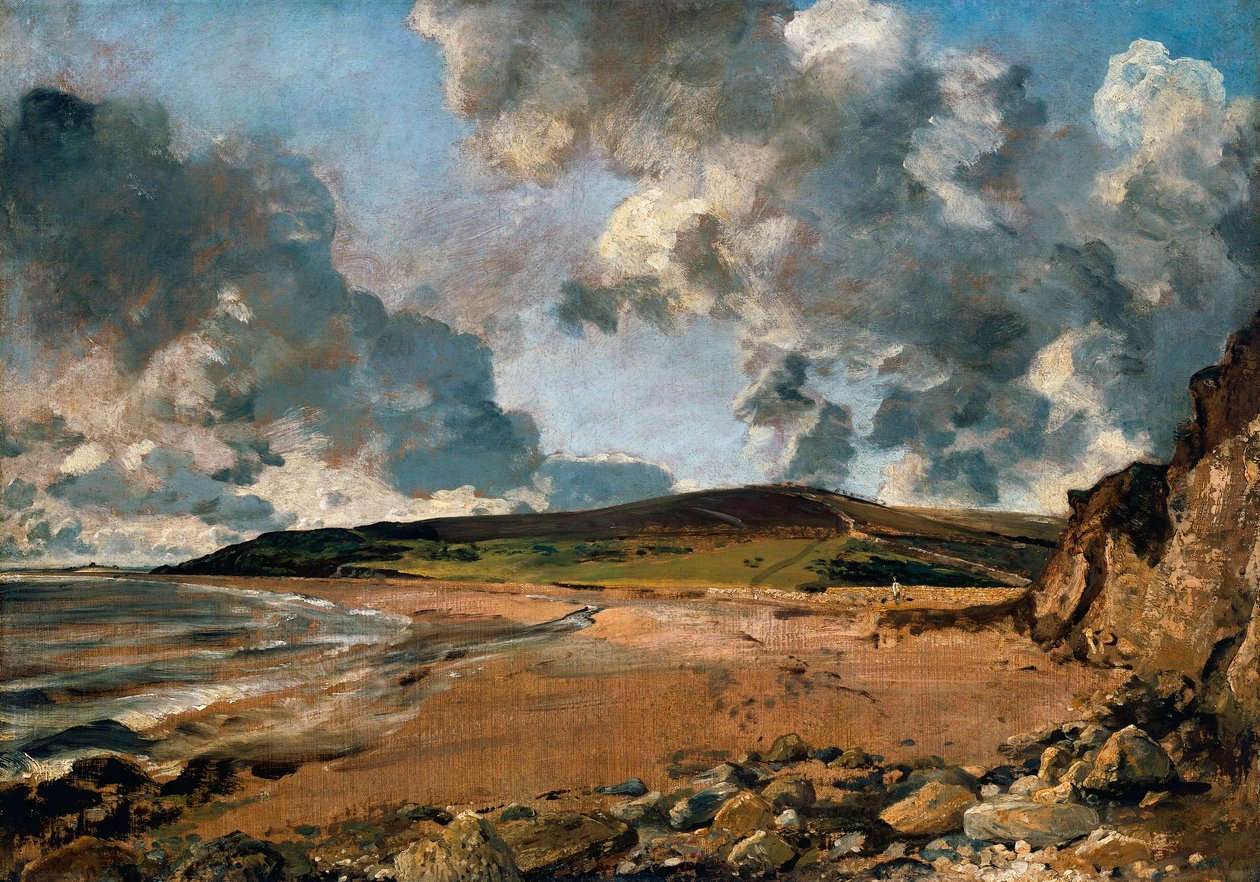 Weymouth Körfezi: Bowleaze Koyu ve Jordon Tepesi by John Constable