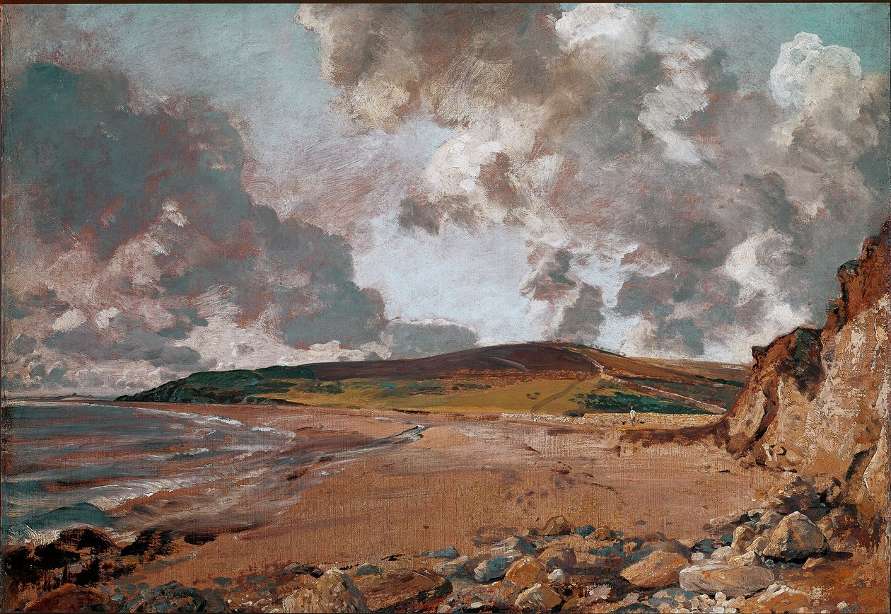 Weymouth Bay Boyama John Constable (1776-1837) 1824 yakl. Güneş. 53,3x74,9 cm Londra, Victoria ve Albert müzesi by John Constable