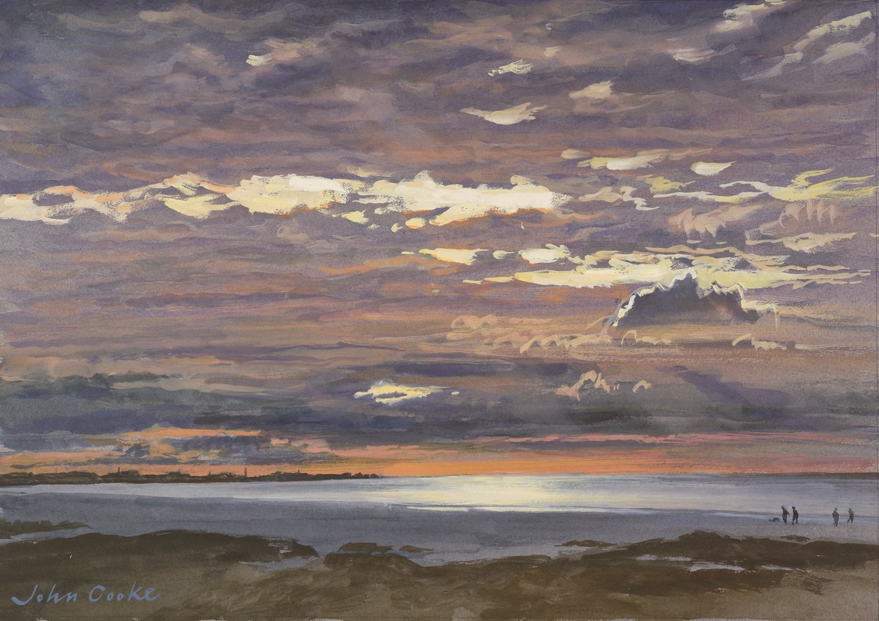 Akşam, Ouistreham, 2000 by John Cooke