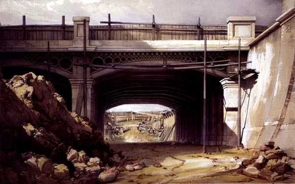 Hampstead Yolu Köprüsü by John Cooke Bourne