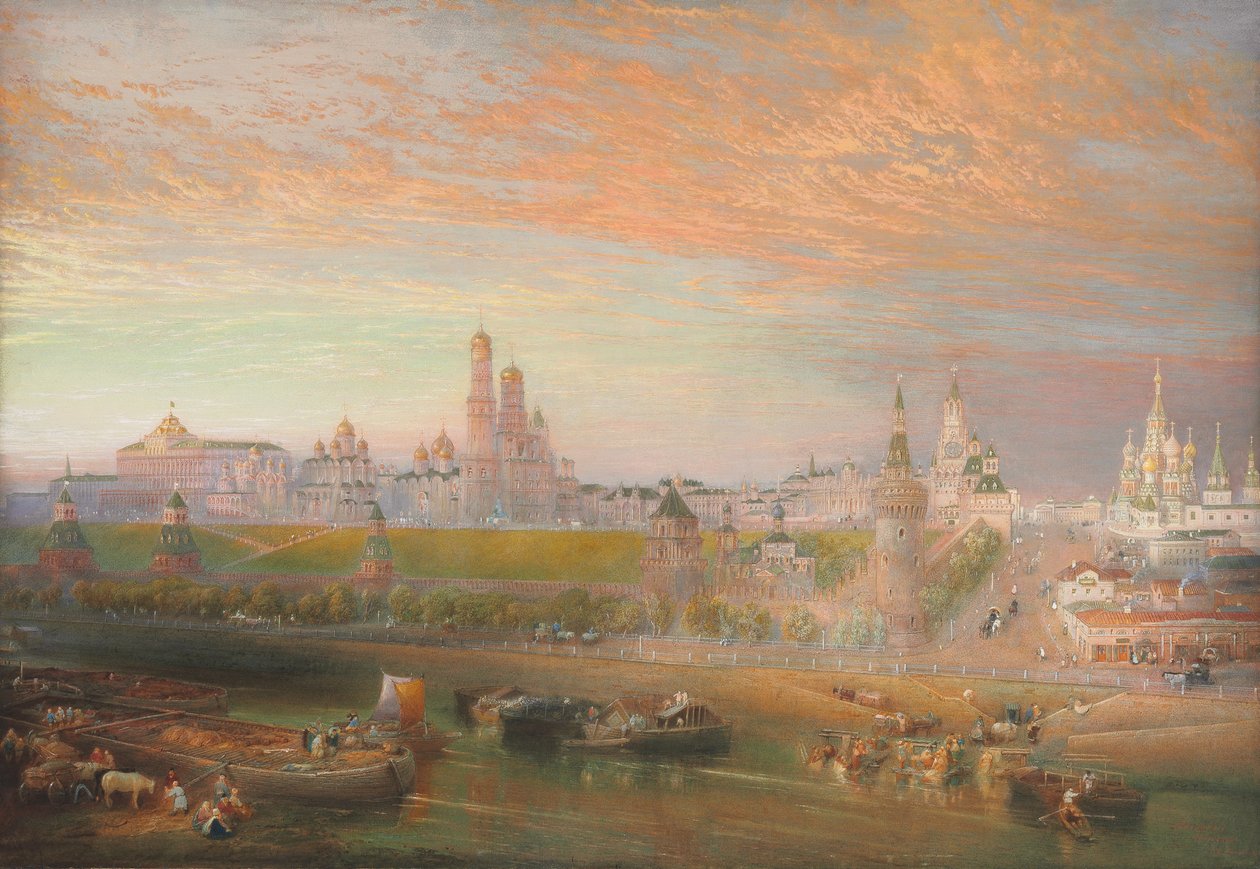 Kremlin, Moskova, by John Cooke Bourne