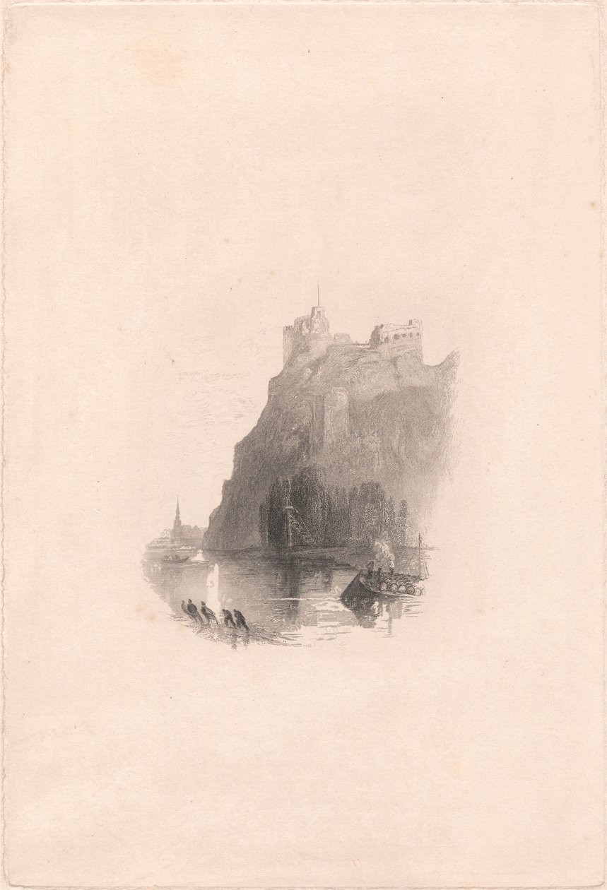 Güneyden Chateau Gaillard by John Cousen