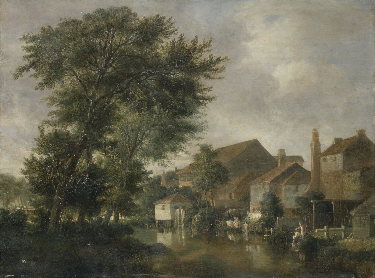 Bir Nehir Manzarası, muhtemelen Norwich