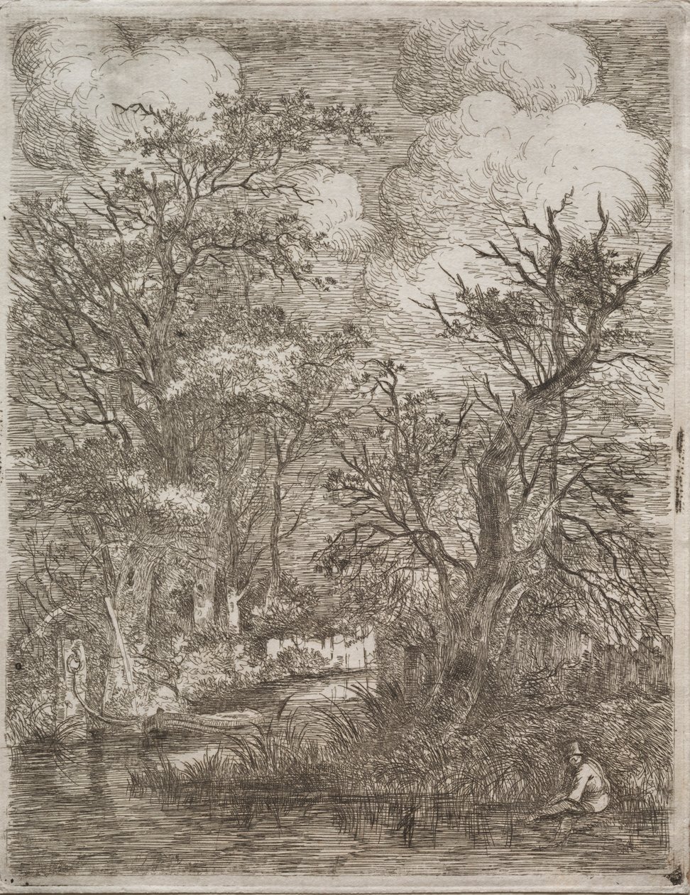 Değirmenlerin Arkası, c. 1812-1813. by John Crome