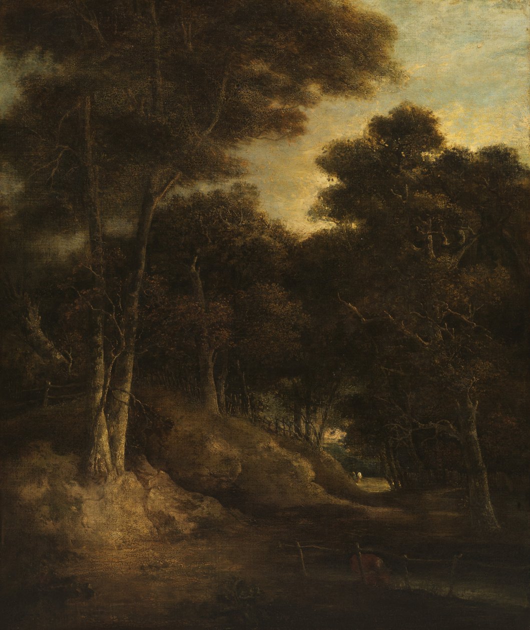Manzara - Bir Ormanın Kenarı, c.1800-20 by John Crome