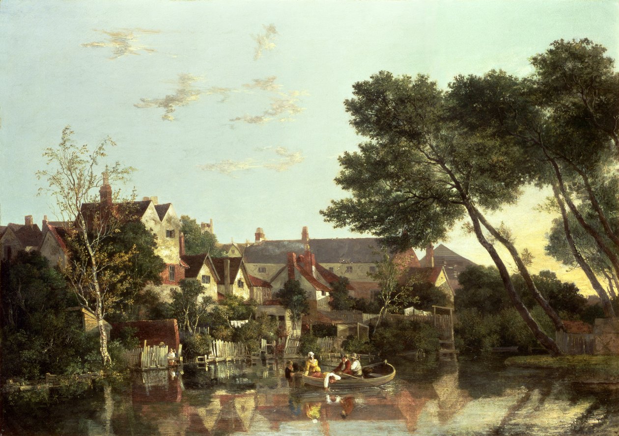 Norwich Nehri, Öğleden Sonra, c.1812-19 by John Crome
