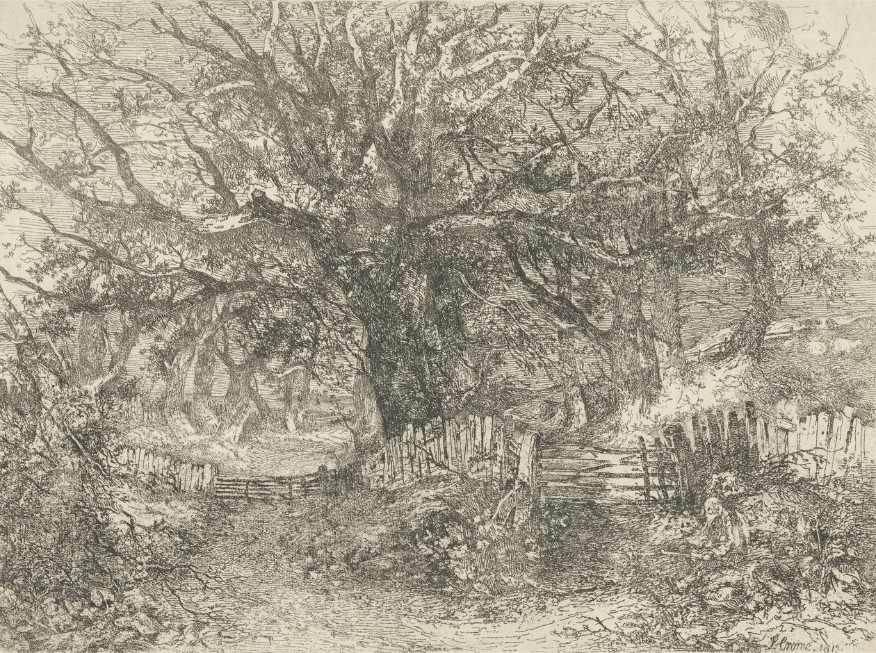 Yol Sahnesi, Trowse Salonu, 1813 by John Crome