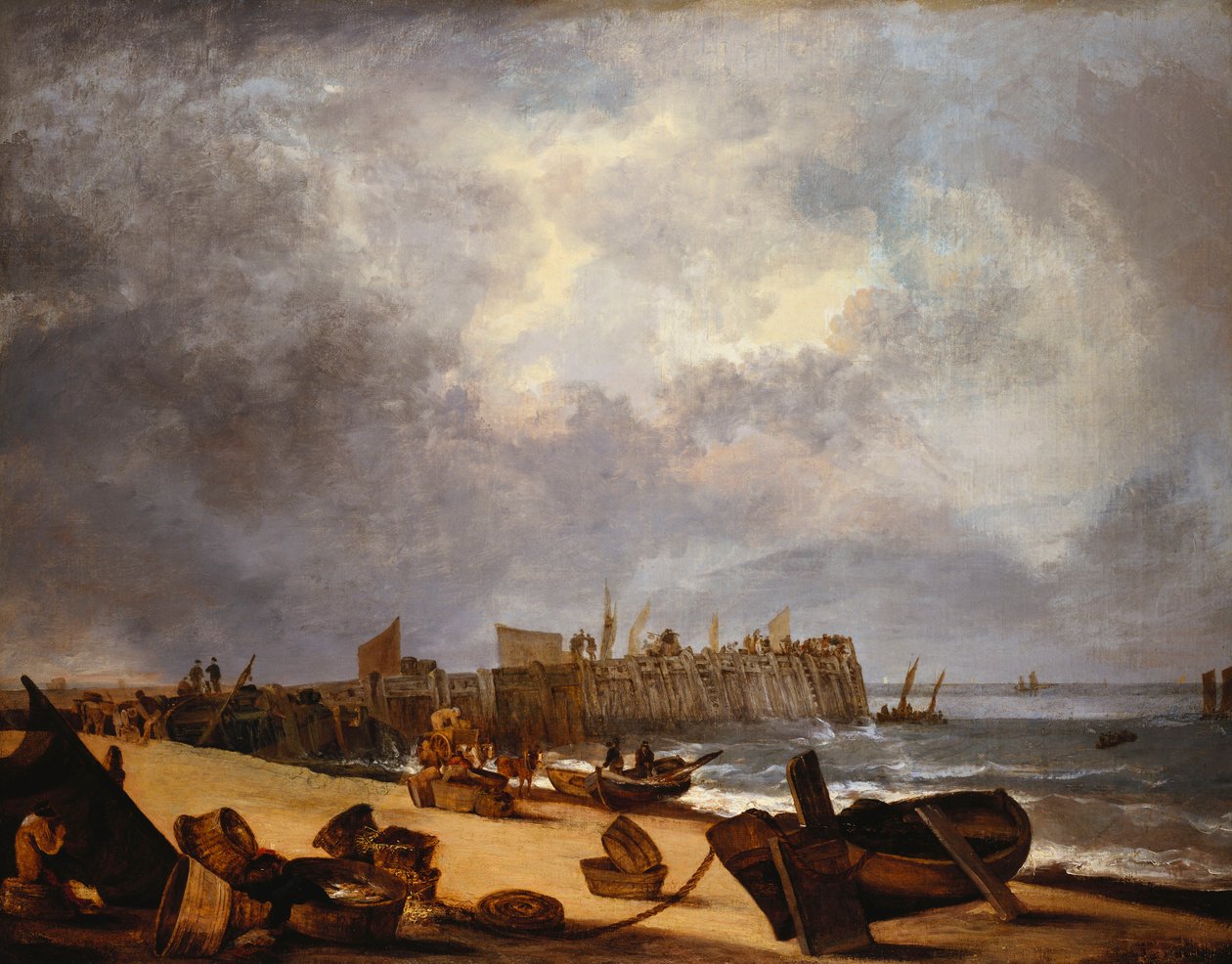 Yarmouth İskelesi by John Crome