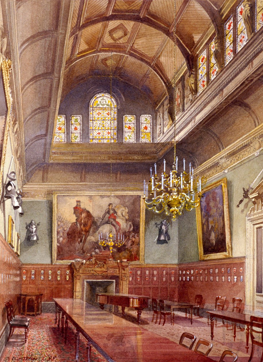 Armourers' and Brasiers' Hall, Londra, 1888 by John Crowther