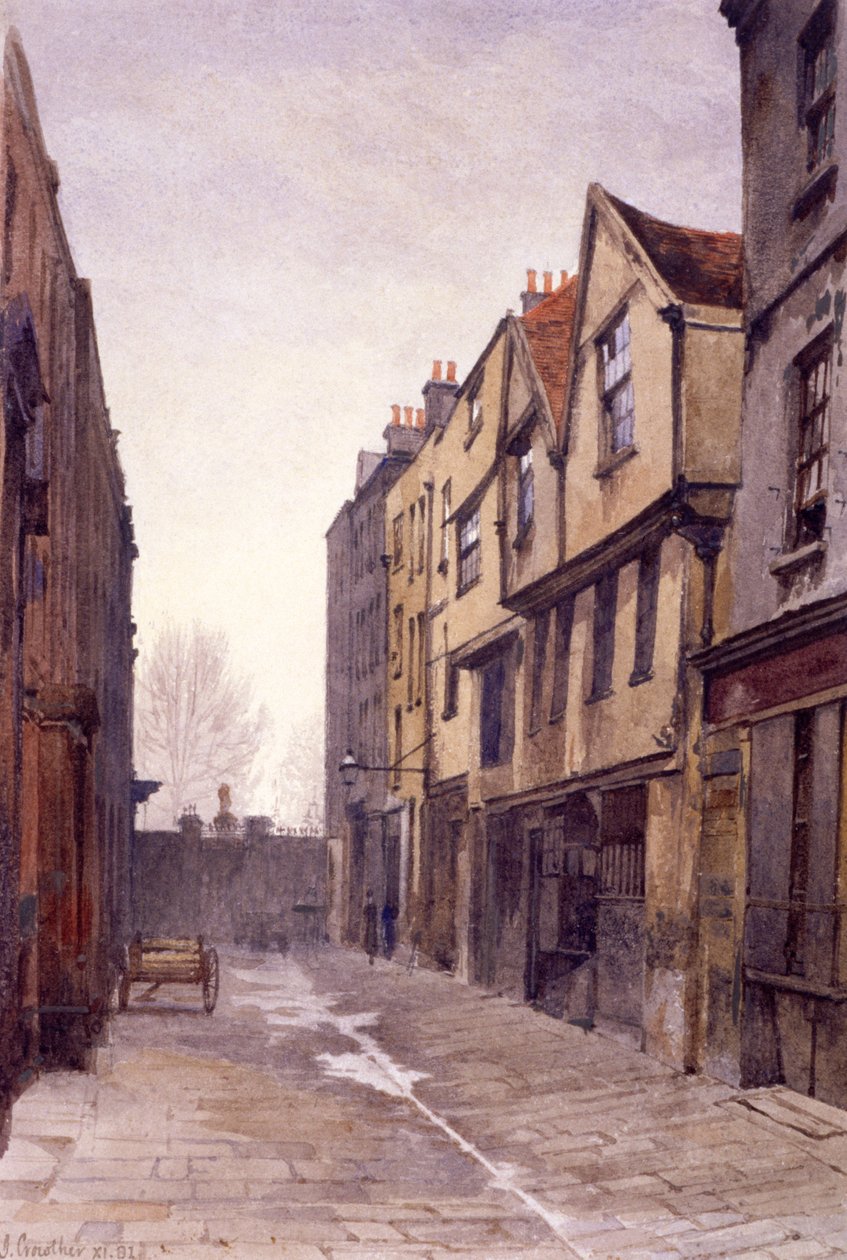 Fulwood Place, Holborn, Londra, 1881 by John Crowther