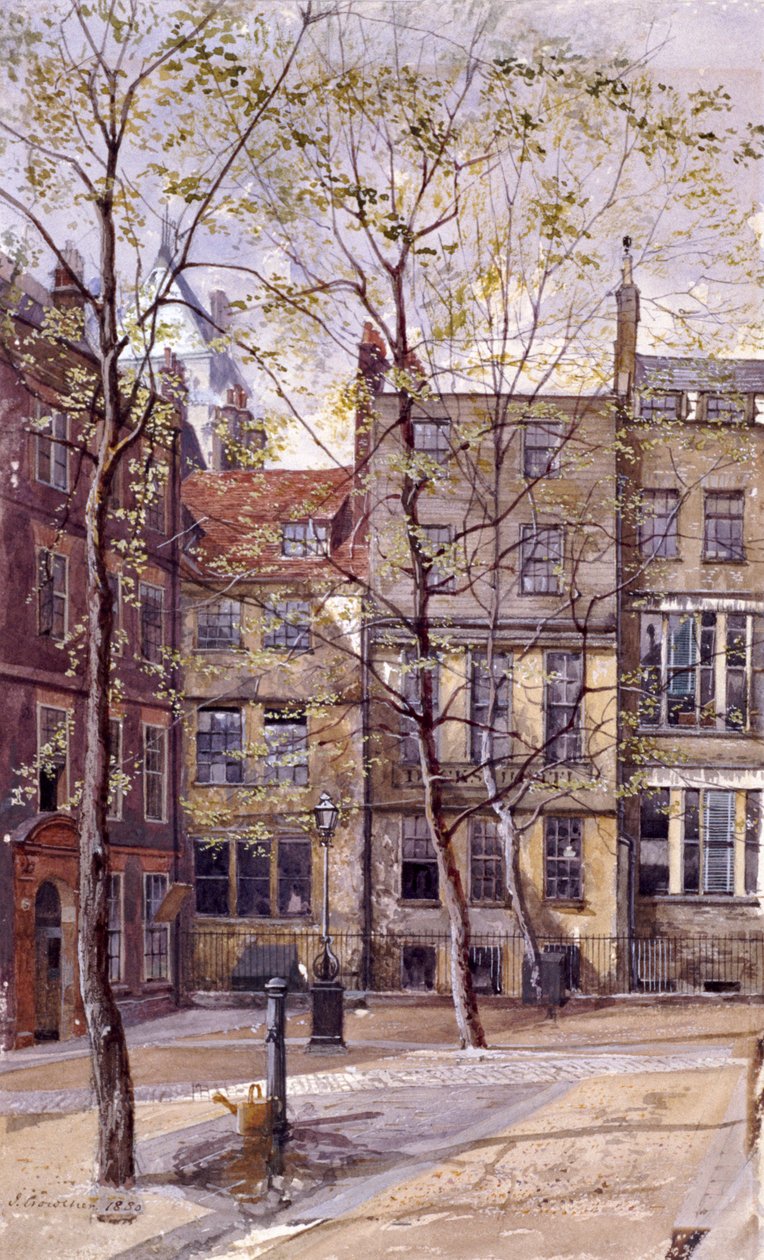 İç Tapınak, Londra, 1880 by John Crowther